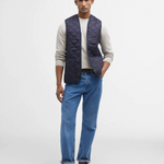 Gilet trapuntato/fodera con zip MLI0001 MLI NY91 BARBOUR Navy/dress 