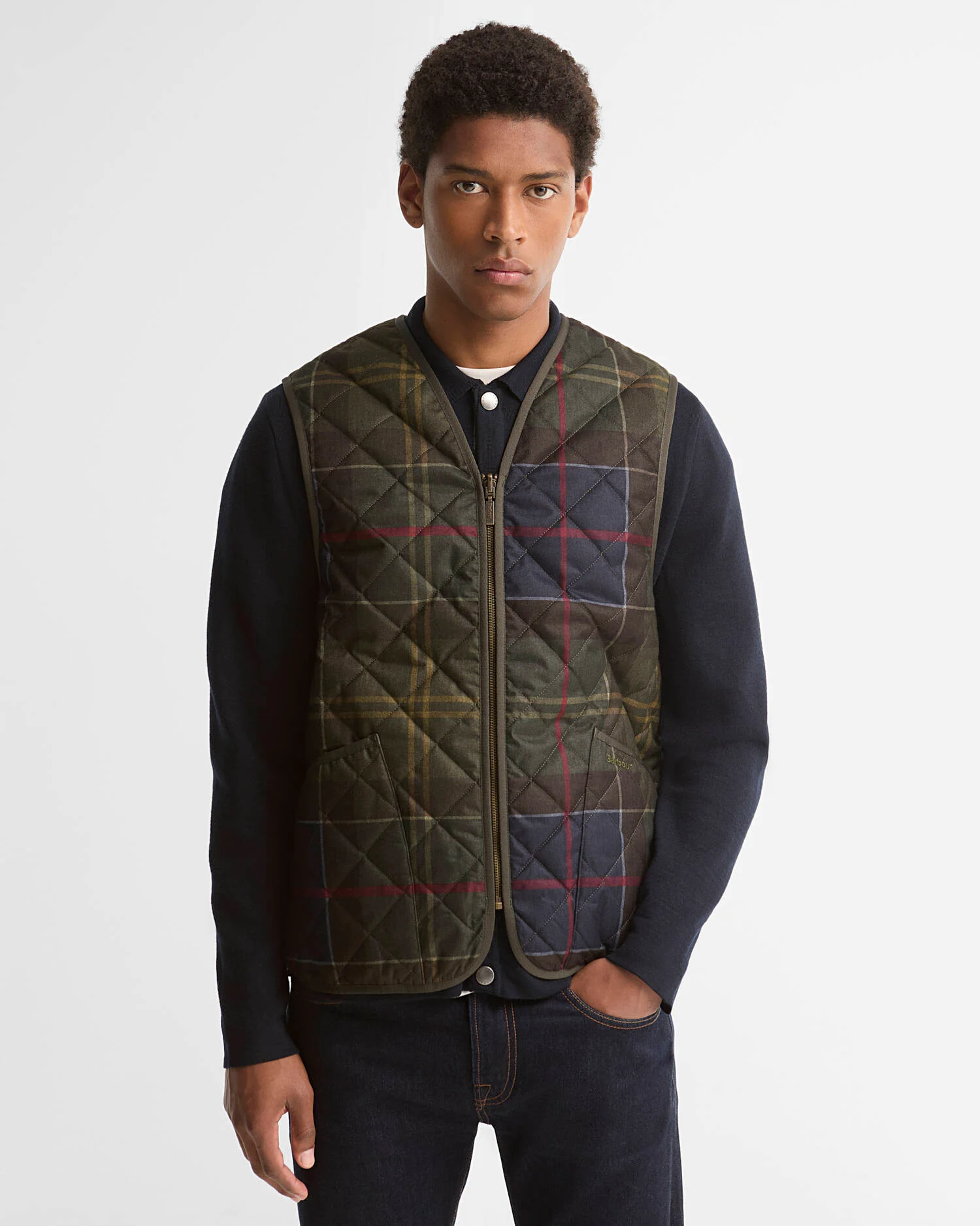 Gilet in tartan Icons MLI0064 MLI TN14 BARBOUR Classic tartan 