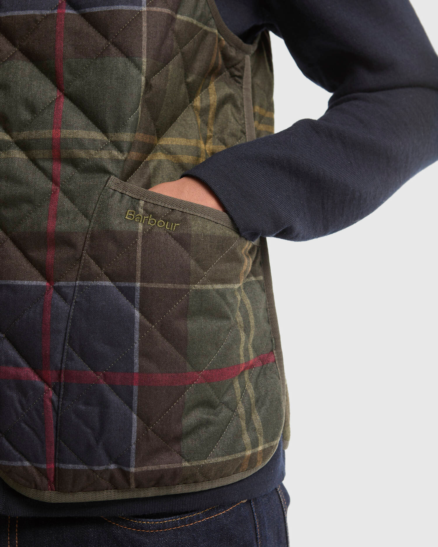 Gilet in tartan Icons MLI0064 MLI TN14 BARBOUR Classic tartan 
