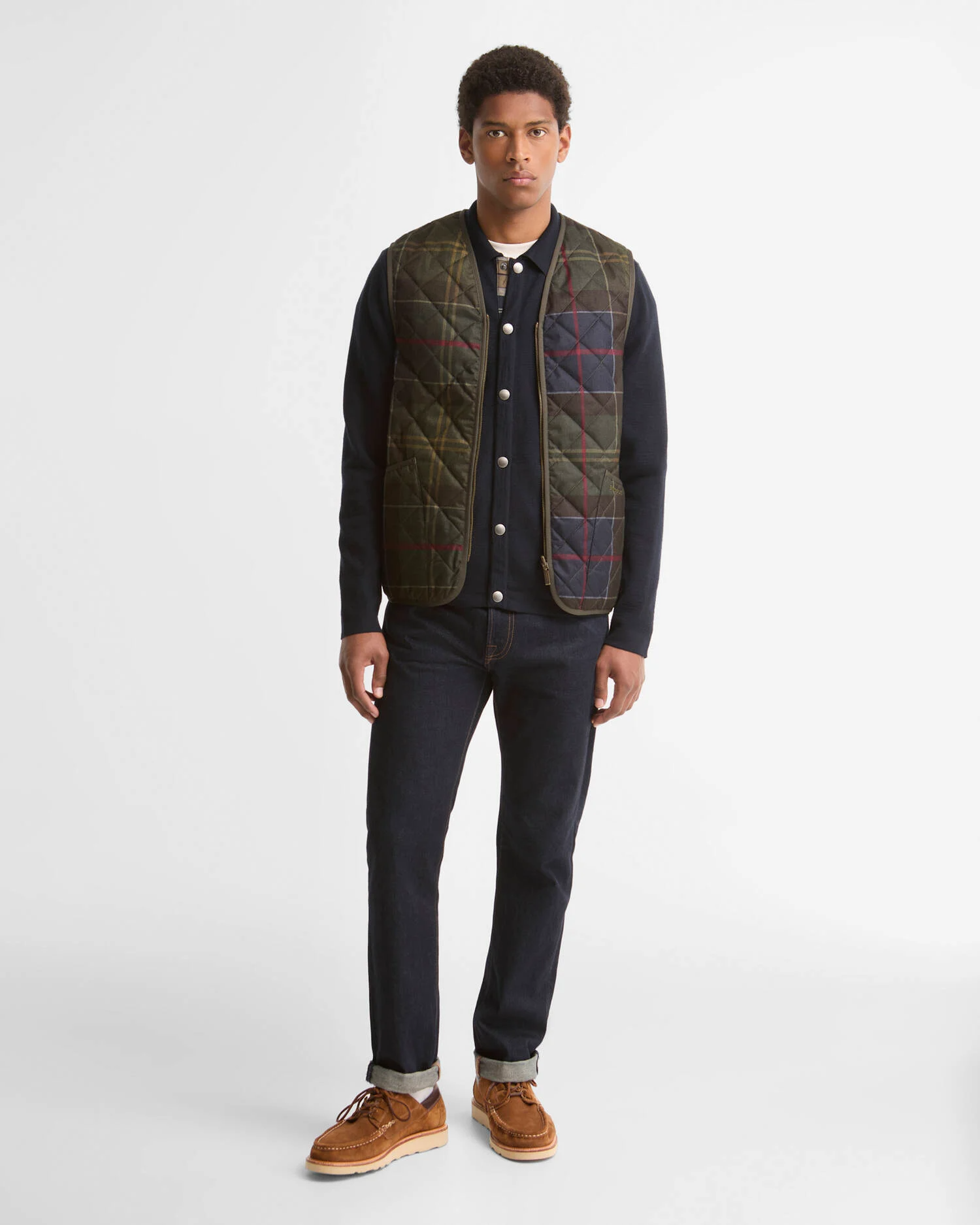 Gilet in tartan Icons MLI0064 MLI TN14 BARBOUR Classic tartan 
