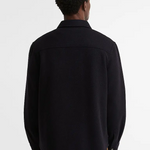 Overshirt in lana MOS0510 MOS NY72 BARBOUR Navy marl 
