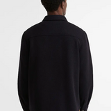 Overshirt in lana MOS0510 MOS NY72 BARBOUR Navy marl 