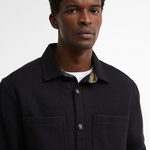Overshirt in lana MOS0510 MOS NY72 BARBOUR Navy marl 