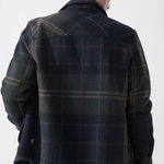 Overshirt in lana MOS0511 MOS TN43 BARBOUR Shadow classic tartan 
