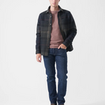 Overshirt in lana MOS0511 MOS TN43 BARBOUR Shadow classic tartan 