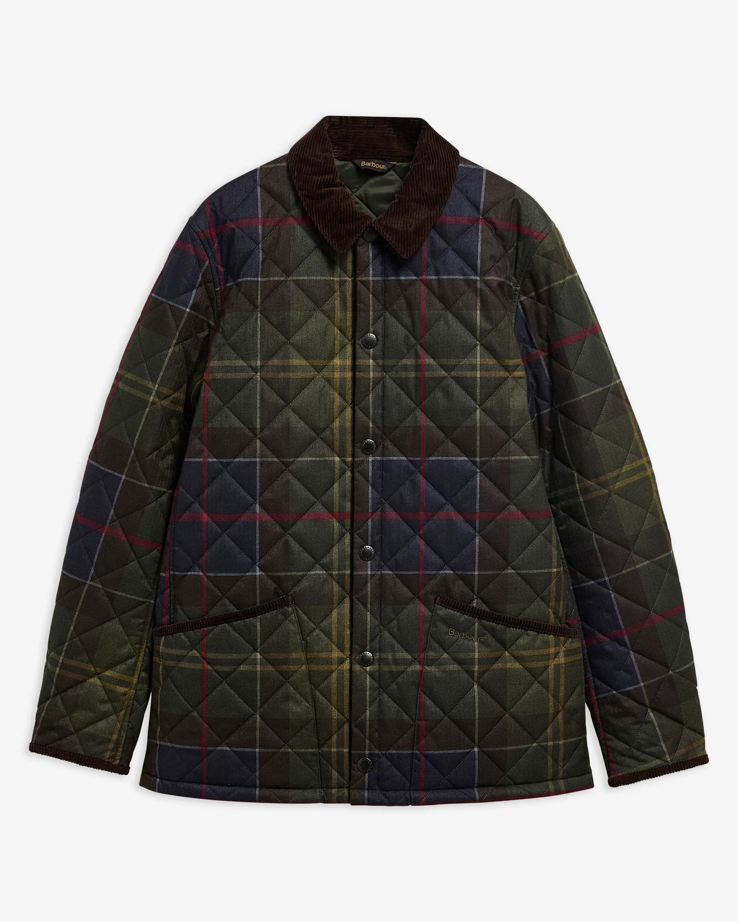 Giacca trapuntata Heritage Liddesdale in tartan Icons MQU1909 MQU TN14 BARBOUR Classic tartan 
