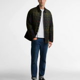 Giacca trapuntata Heritage Liddesdale in tartan Icons MQU1909 MQU TN14 BARBOUR Classic tartan 