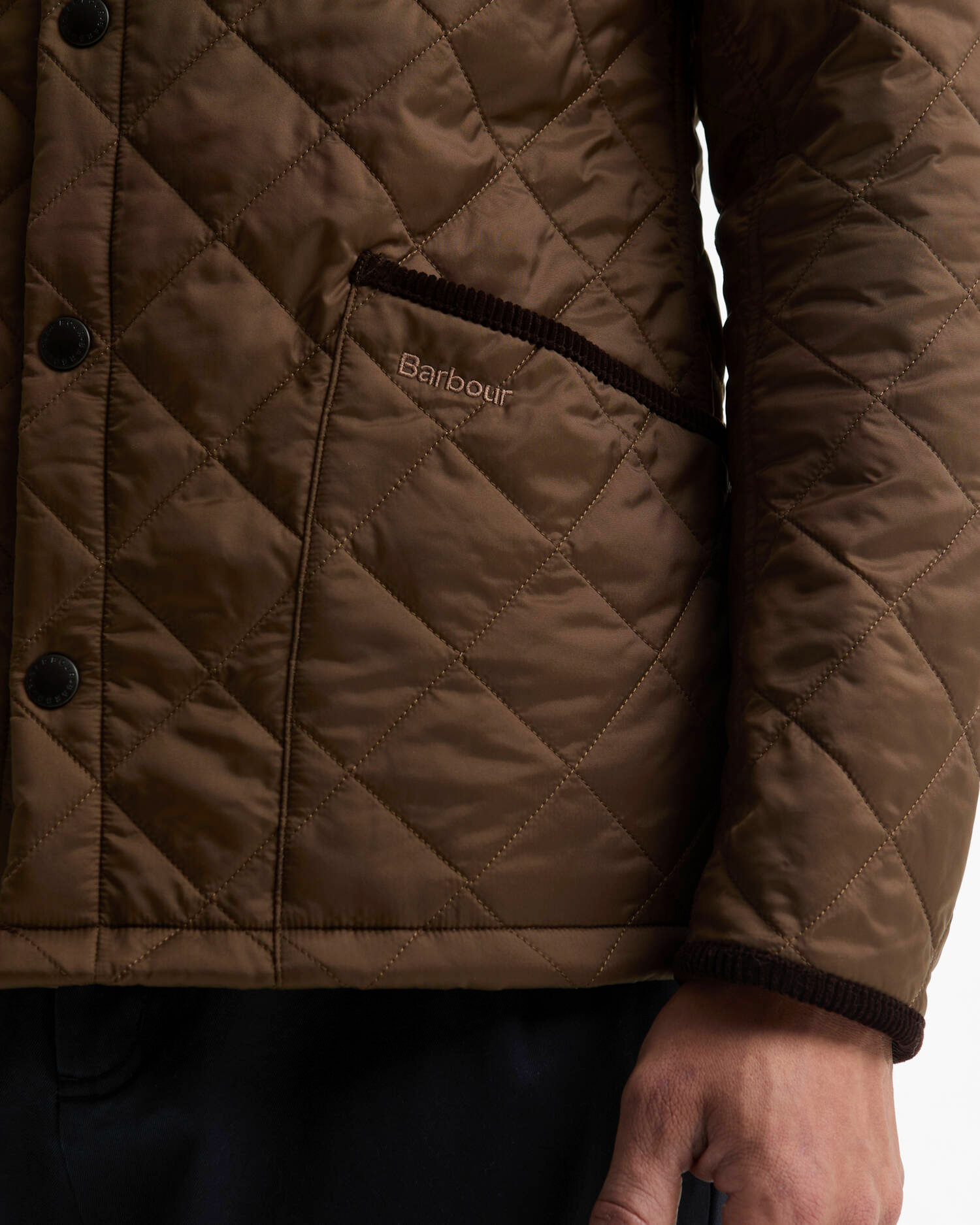 Giacca trapuntata Heritage Icons MQU1928 MQU BR72 BARBOUR Earth 