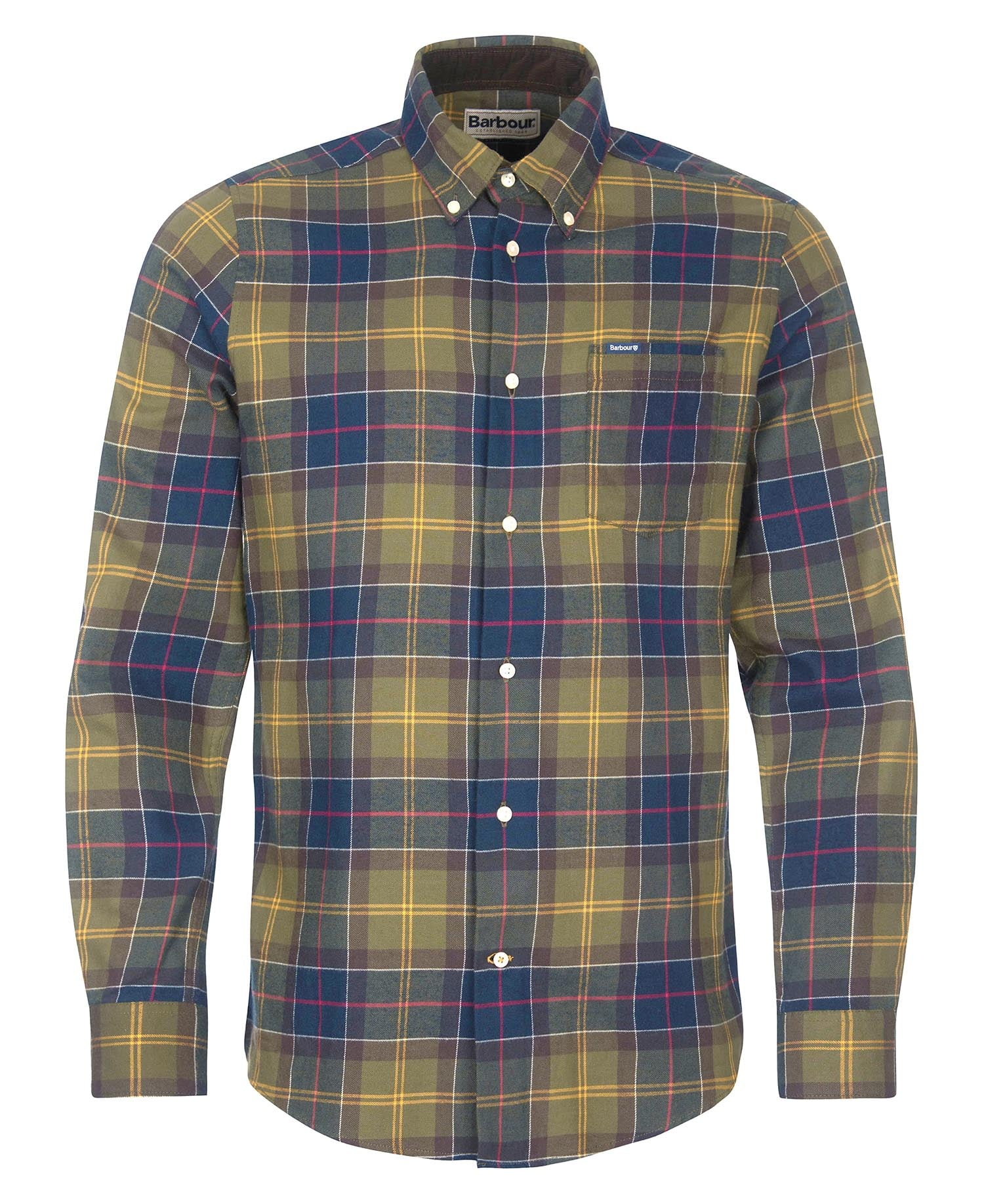Camicia Fortrose taglio sartoriale MSH4991 MSH TN52 BARBOUR Classic tartan 