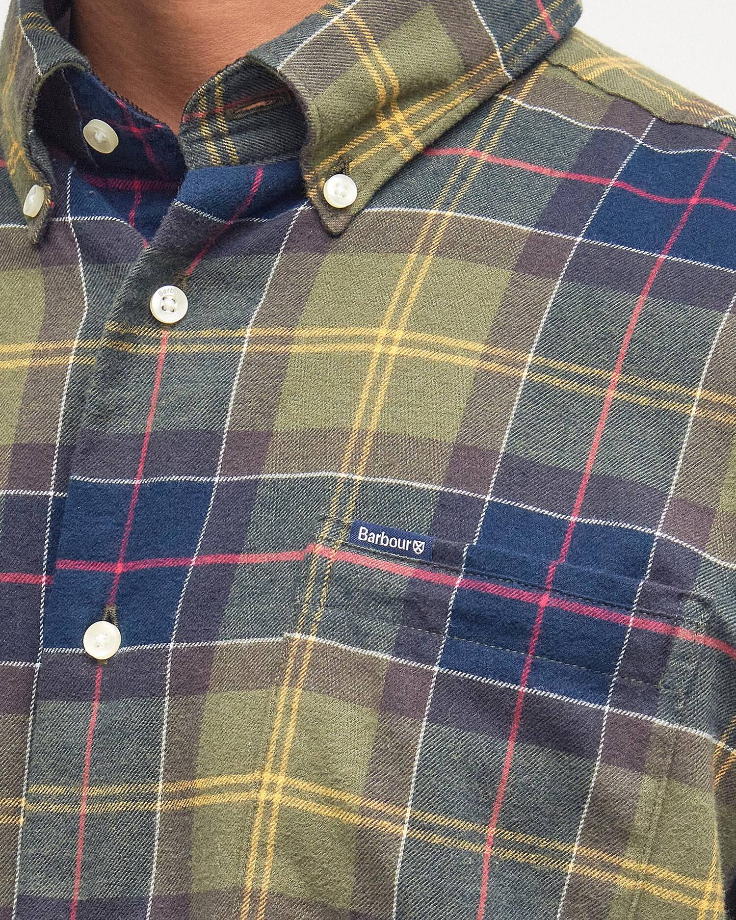 Camicia Fortrose taglio sartoriale MSH4991 MSH TN52 BARBOUR Classic tartan 