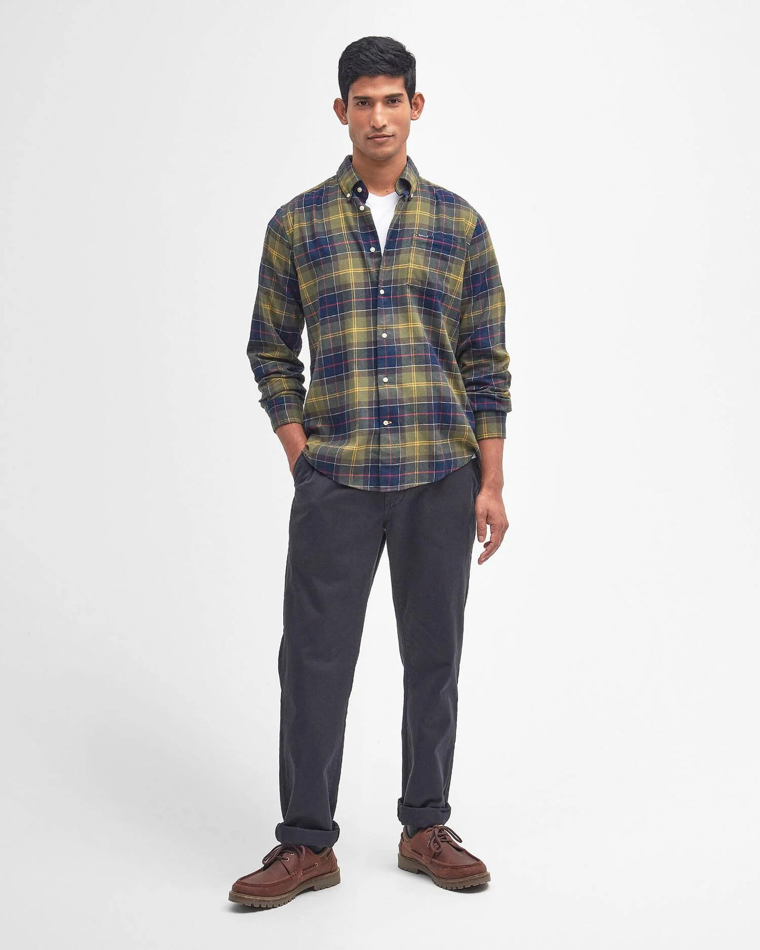Camicia Fortrose taglio sartoriale MSH4991 MSH TN52 BARBOUR Classic tartan 