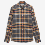 Camicia a quadri dal taglio sartoriale Ronan MSH5037 MSH GY52 BARBOUR Grey marl 