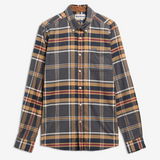 Camicia a quadri dal taglio sartoriale Ronan MSH5037 MSH GY52 BARBOUR Grey marl 