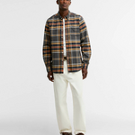 Camicia a quadri dal taglio sartoriale Ronan MSH5037 MSH GY52 BARBOUR Grey marl 