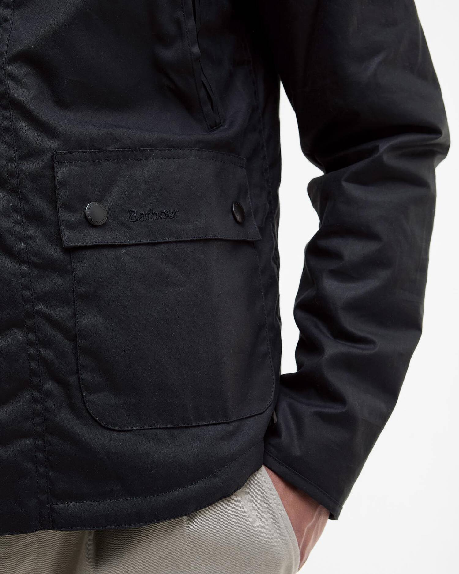 Giacca in cotone cerato Reelin MWX1106 MWX NY92 BARBOUR Navy 