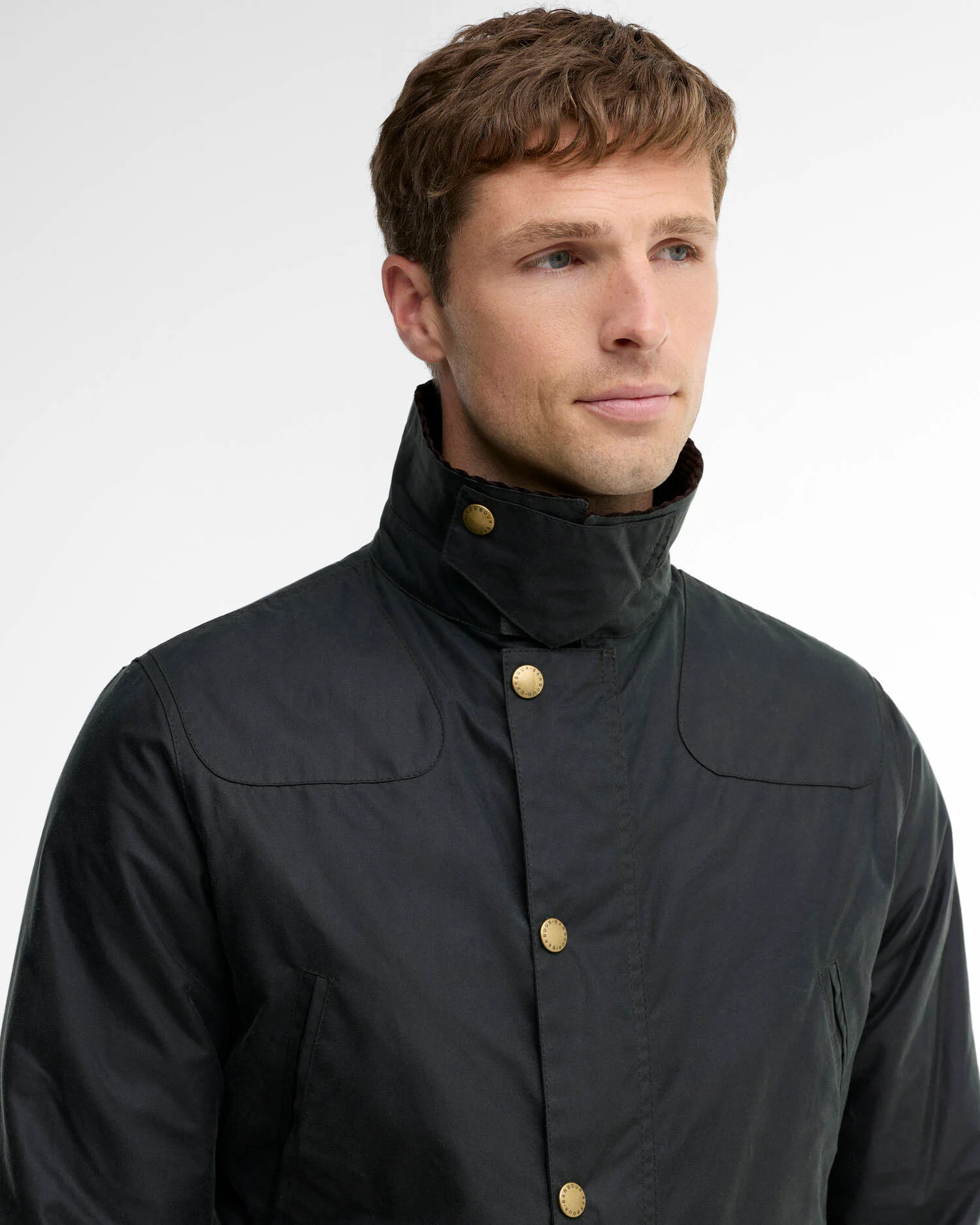 Giacca in cotone cerato Reelin MWX1106 MWX SG51 BARBOUR Sage 