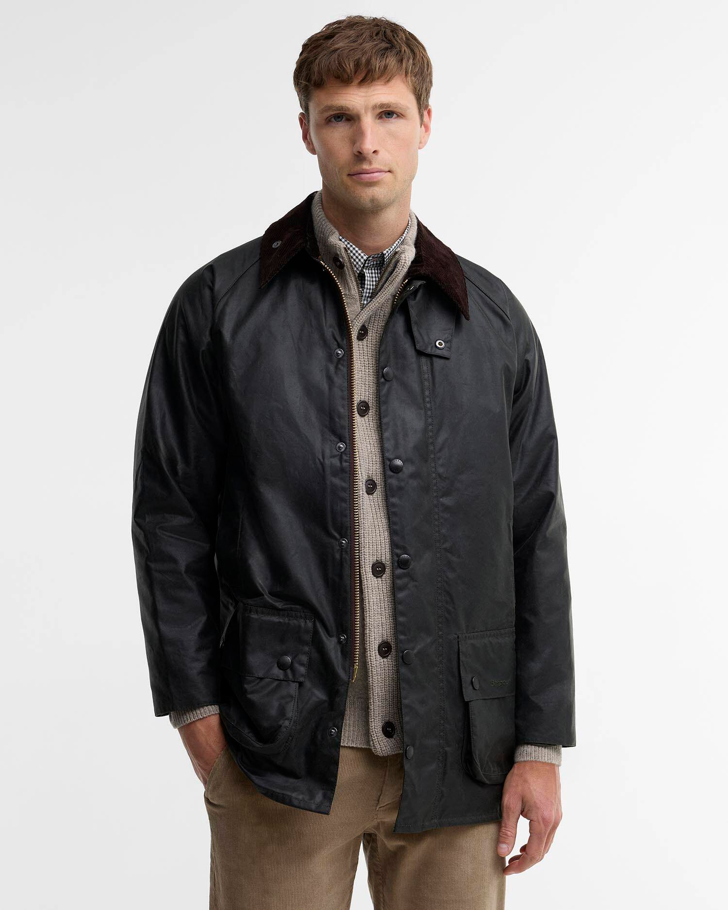 Giacca cerata Beaufort® MWX0017 MWX SG91 BARBOUR Sage 