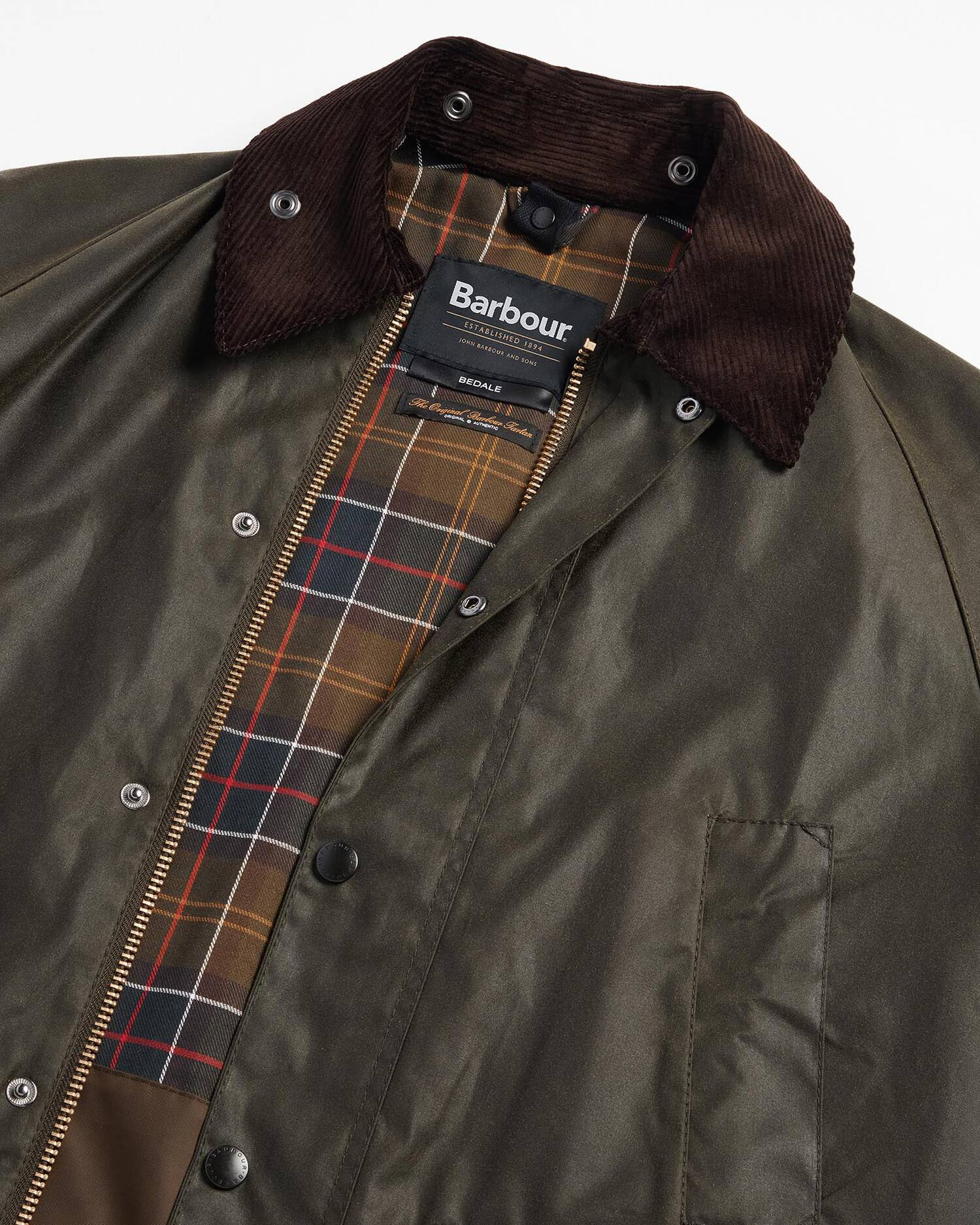 Giacca cerata Bedale® MWX0018 MWX OL99 BARBOUR Archive olive 