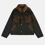 Giacca corta cerata MWX2550 MWX OL51 BARBOUR Archive olive 