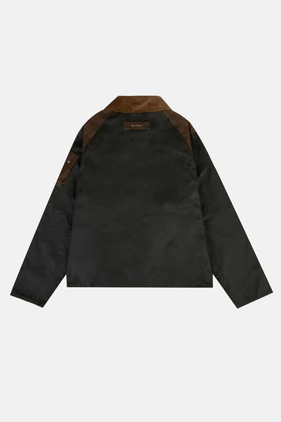 Giacca corta cerata MWX2550 MWX OL51 BARBOUR Archive olive 
