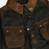 Giacca corta cerata MWX2550 MWX OL51 BARBOUR Archive olive 