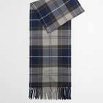 Sciarpa Galingale Tartan USC0300 USC TN38 BARBOUR Grey midnight tartan 