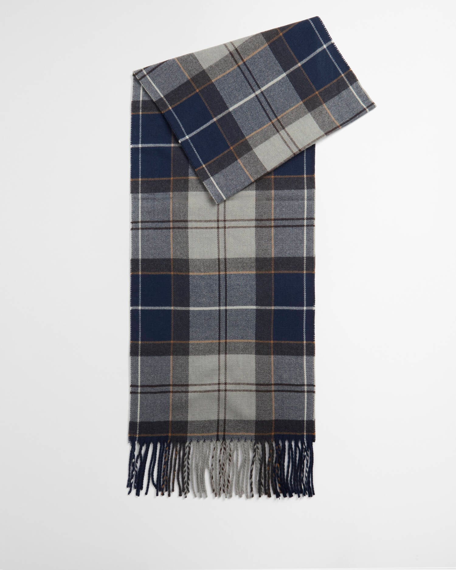 Sciarpa Galingale Tartan USC0300 USC TN38 BARBOUR Grey midnight tartan 