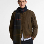 Sciarpa in tartan Yorklane USC0403 USC TN43 BARBOUR Shadow classic tartan 
