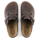 Sabot in pelle oleata BOSTON 860133 HABANA BIRKENSTOCK Habana 