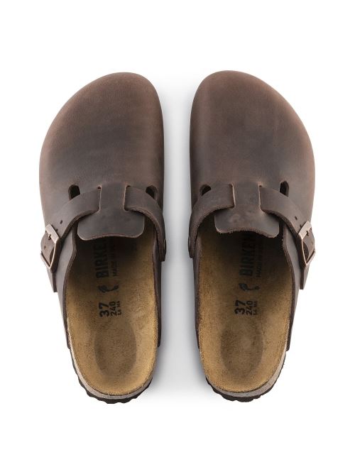 Sabot in pelle oleata BOSTON 860133 HABANA BIRKENSTOCK Habana 