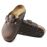 Sabot in pelle oleata BOSTON 860133 HABANA BIRKENSTOCK Habana 