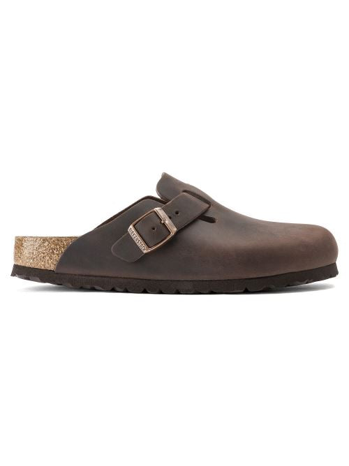 Sabot in pelle oleata BOSTON 860133 HABANA BIRKENSTOCK Habana 