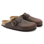 Sabot in pelle oleata BOSTON 860133 HABANA BIRKENSTOCK Habana 