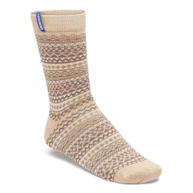 Calzino fantasia COTTON PATTERN 1032624 OYSTER/PEPPER/EGGSHEEL BIRKENSTOCK Oyster/pepper/eggsheel 