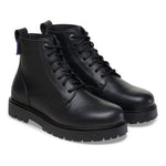 Anfibio in pelle e suola in gomma HIGHWOOD LACE MID WP N 1030944 BLACK BIRKENSTOCK Black 