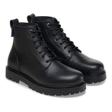 Anfibio in pelle e suola in gomma HIGHWOOD LACE MID WP N 1030944 BLACK BIRKENSTOCK Black 