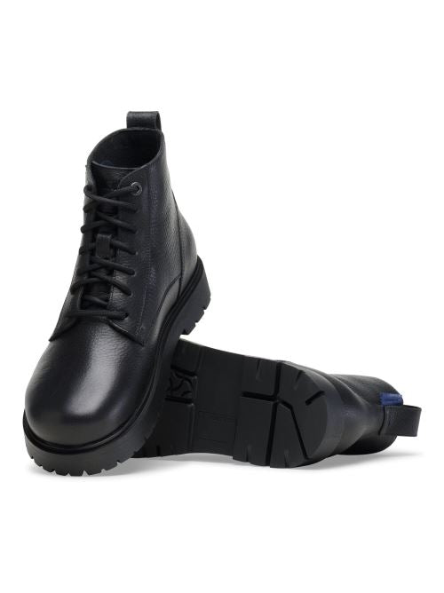 Anfibio in pelle e suola in gomma HIGHWOOD LACE MID WP N 1030944 BLACK BIRKENSTOCK Black 