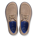 Scarpa in suede con suola in gomma HIGHWOOD MOC LACE LOW N 1031884 GRAY TAUPE BIRKENSTOCK Gray taupe 
