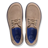 Scarpa in suede con suola in gomma HIGHWOOD MOC LACE LOW N 1031884 GRAY TAUPE BIRKENSTOCK Gray taupe 
