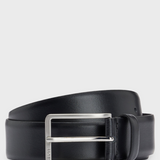 Cintura in pelle con dettagli in metallo 50491834 10249587 01 001 BOSS Black 