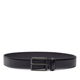 Cintura in pelle con fibbia satinata 50531358 10245669 01 001 BOSS Black 