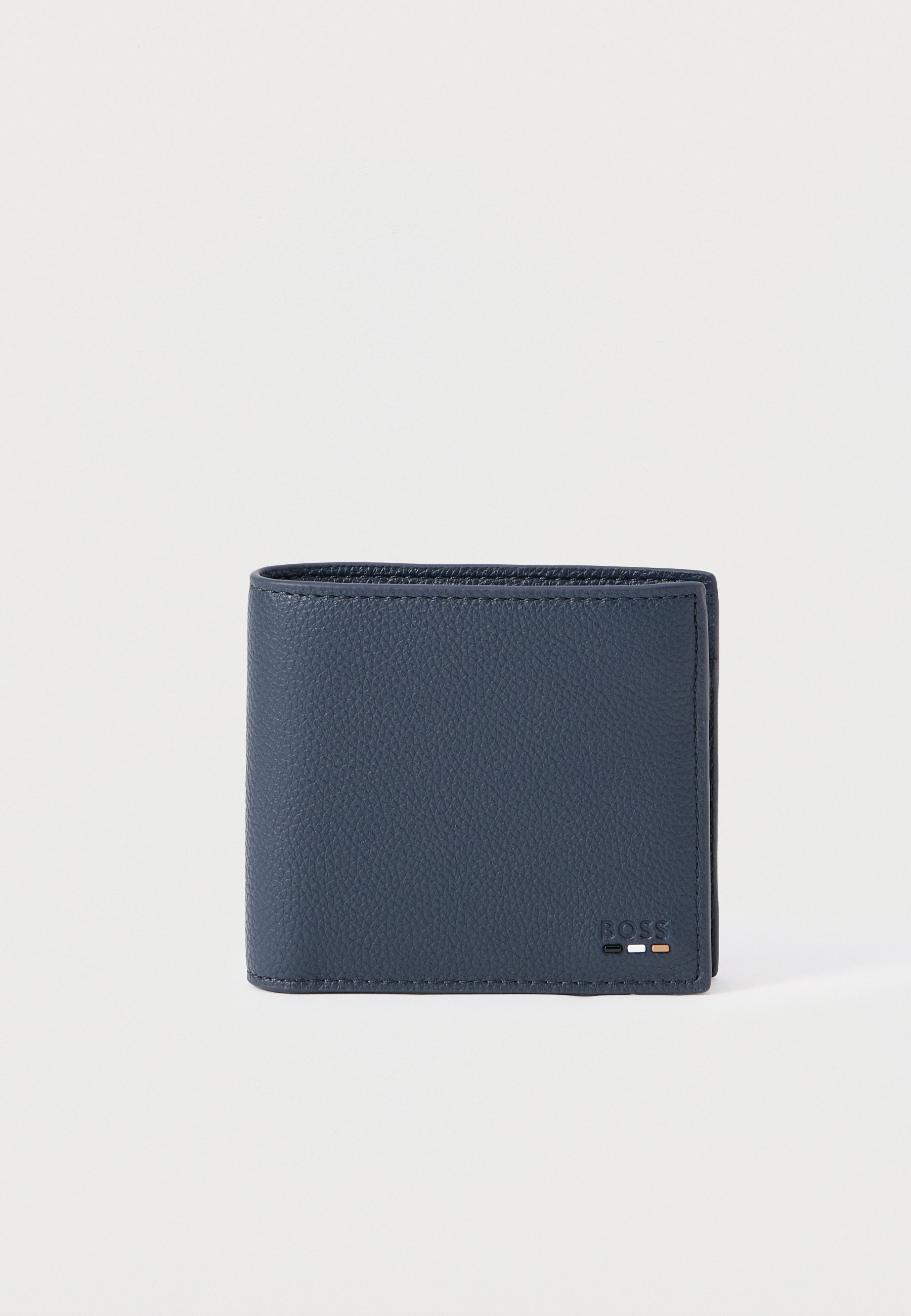 Portafoglio in pelle con portaspiccioli 50536511 10263216 01 479 BOSS Open blue 
