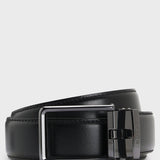 Cintura in pelle senza fori 50537049 10245669 01 002 BOSS Black 