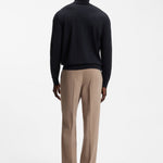 Maglione a collo alto in lana merino extra fine 50565517 10280722 01 404 BOSS Dark blue 