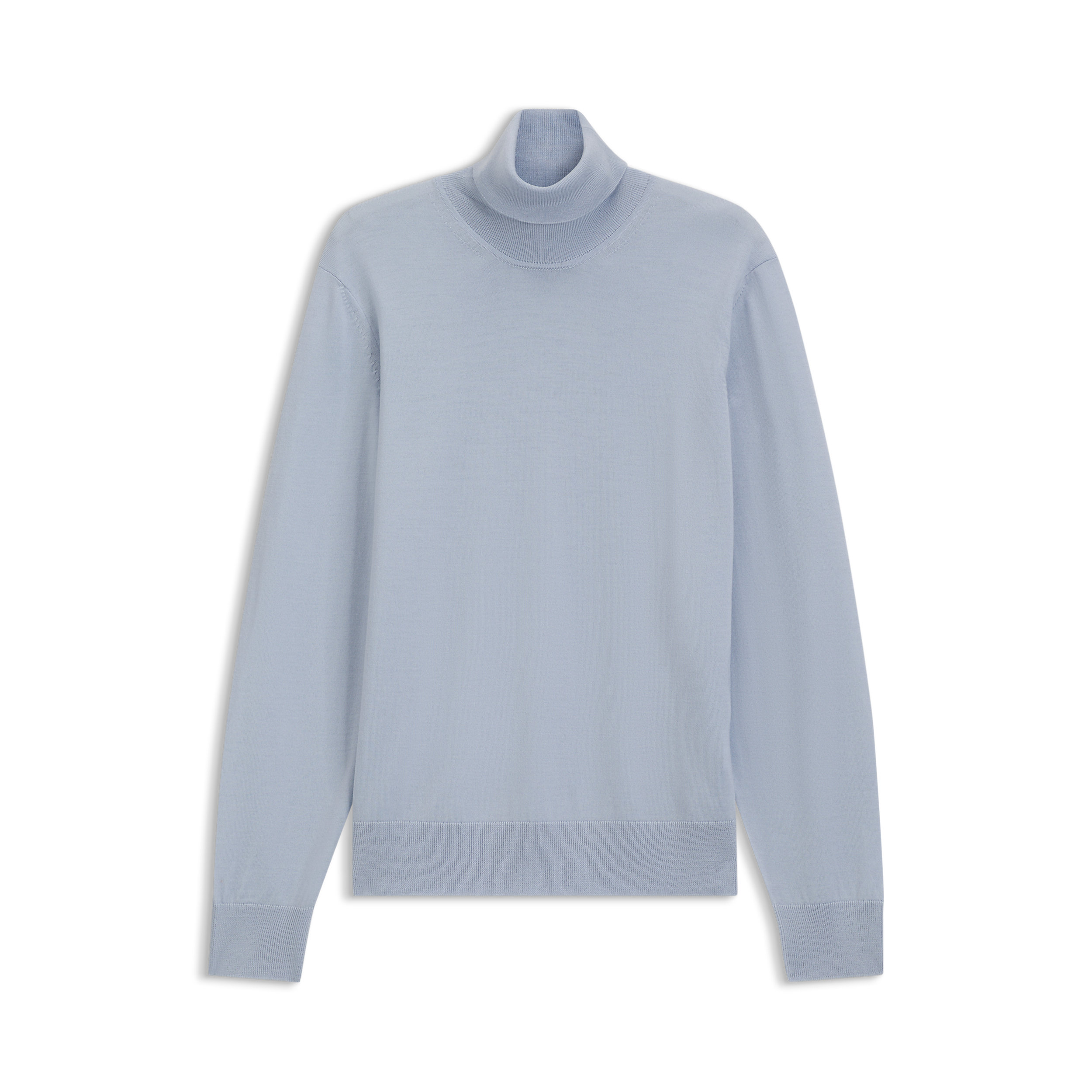 Maglione a collo alto in lana merino extra fine 50565517 10280722 01 474 BOSS Open blue 