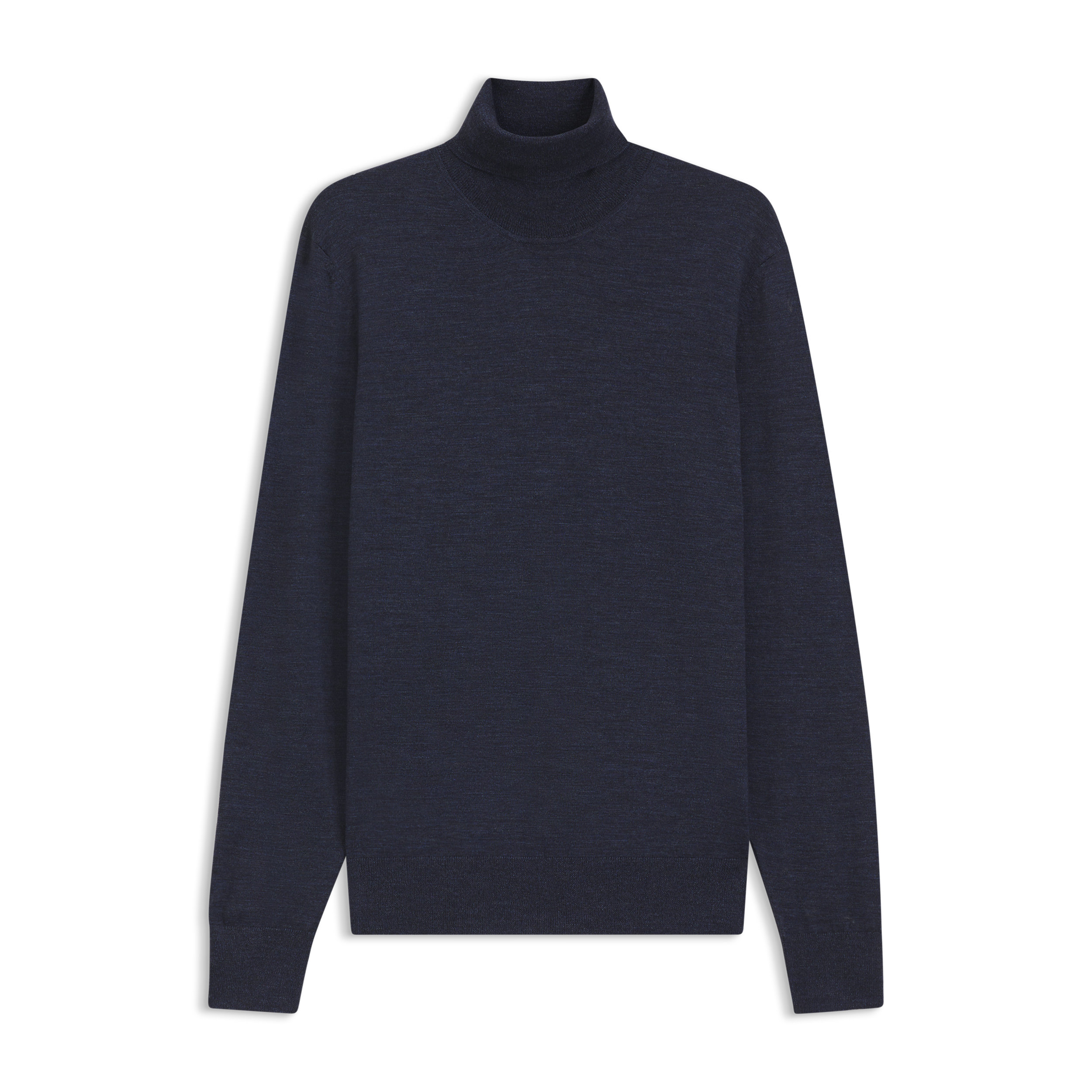 Maglione a collo alto in lana merino extra fine 50565517 10280722 01 481 BOSS Open blue 