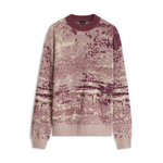 Maglia girocollo fantasia 50571400 10283086 01 639 BOSS Light pastel red 
