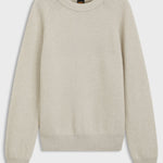 Maglione relaxed fit con lavorazione a coste a zig-zag 50571401 10283078 01 271 BOSS Light beige 