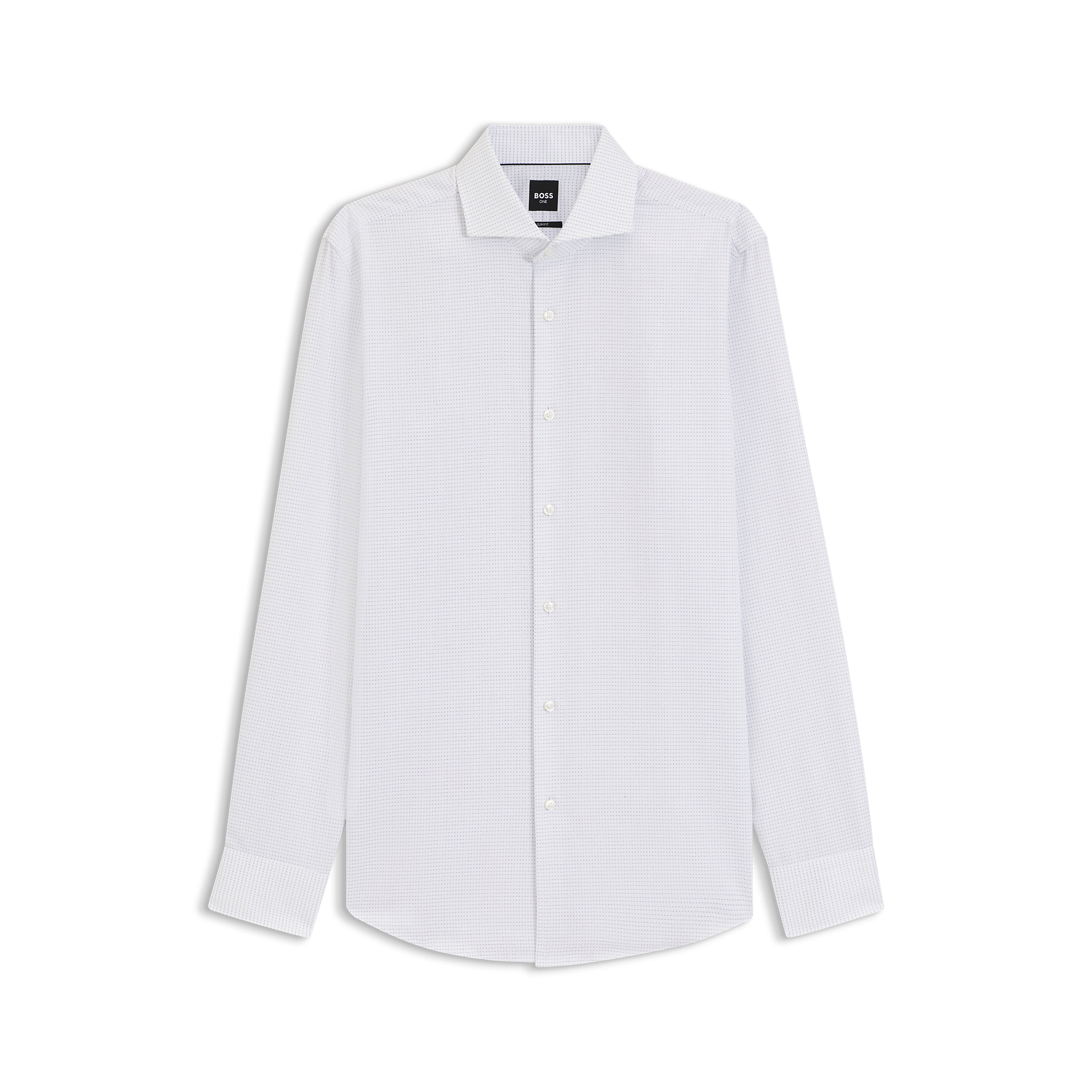 Camicia in cotone 50571438 1028302 100 BOSS White 