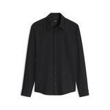 Camicia in jersey elasticizzato 50571519 10282962 01 001 BOSS Black 